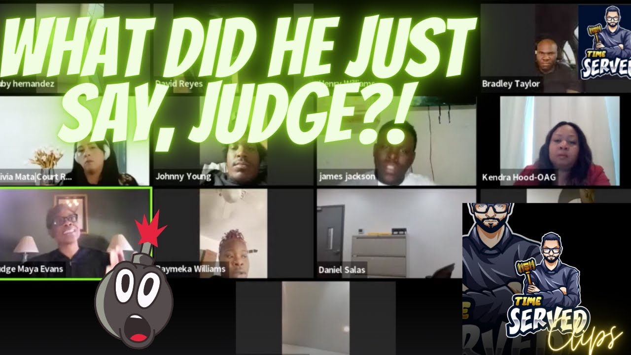 He Just Said What, Judge?! You Will Just Shake Your Head With this One!