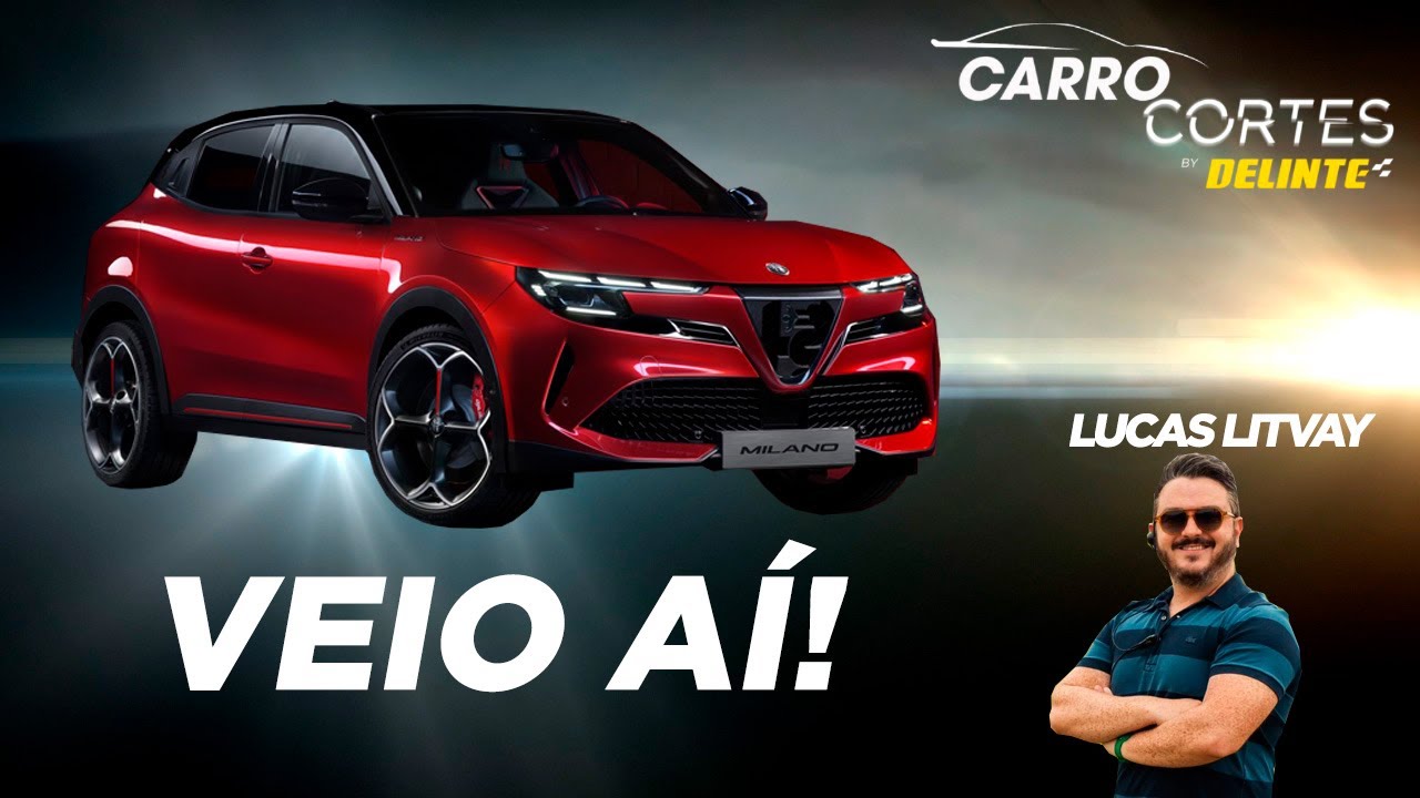 O PRIMEIRO ALFA ROMEO ELÉTRICO DA HISTÓRIA CHEGOU! - Carro Cortes by DELINTE #58 ft. Lucas Litvay