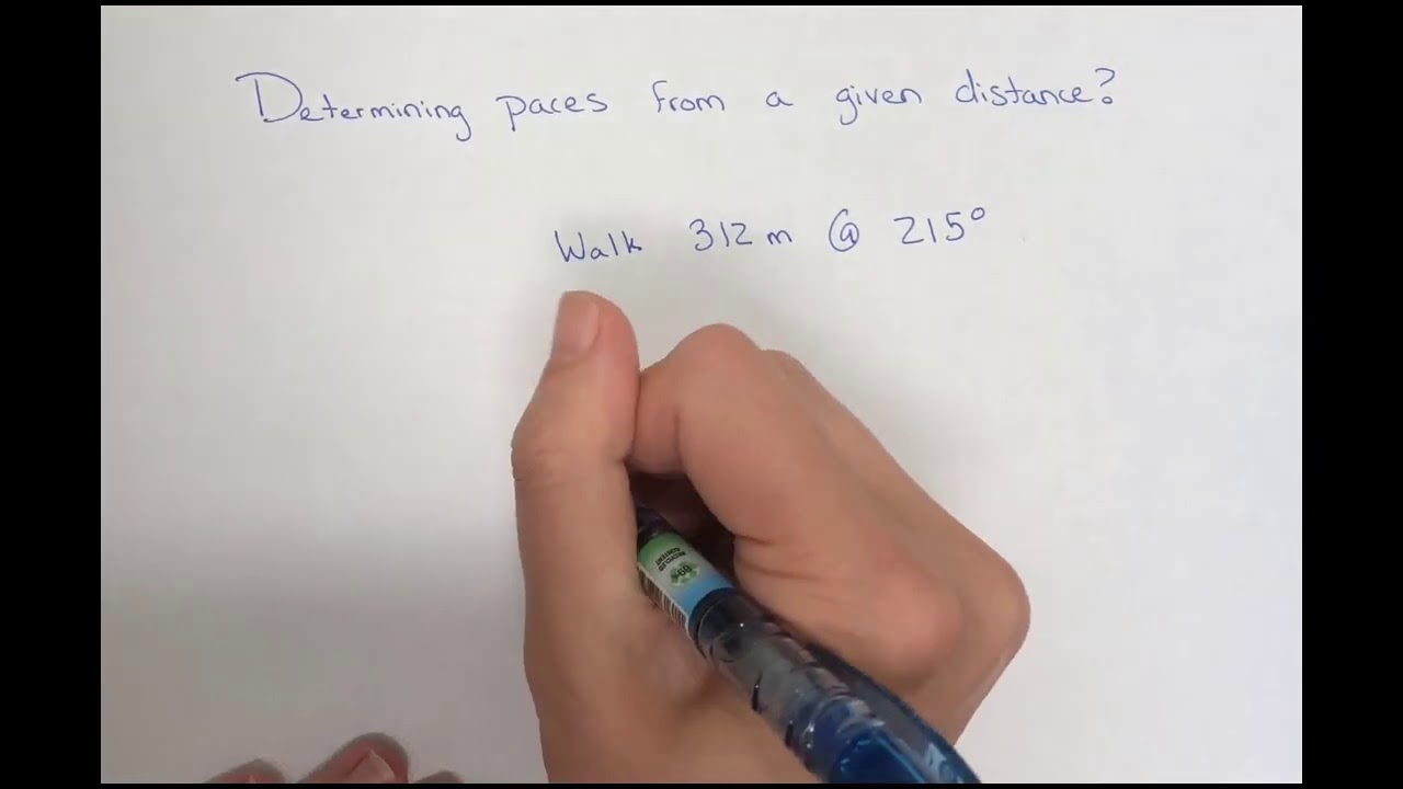 What is a pace and distance to pace conversions