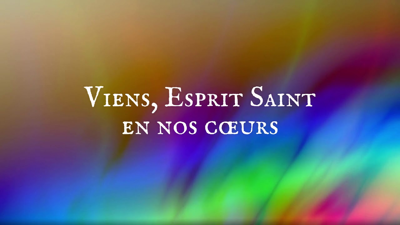 Stéphanie Lefebvre - VIENS ESPRIT SAINT EN NOS COEURS (Séquence de Pentecôte)