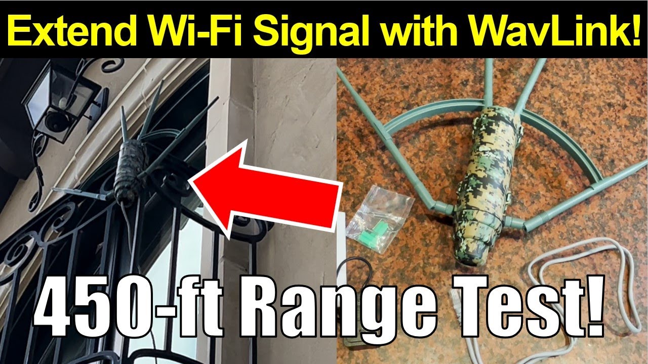 📶 Full Range Test ● Wi-Fi Extender from WavLink