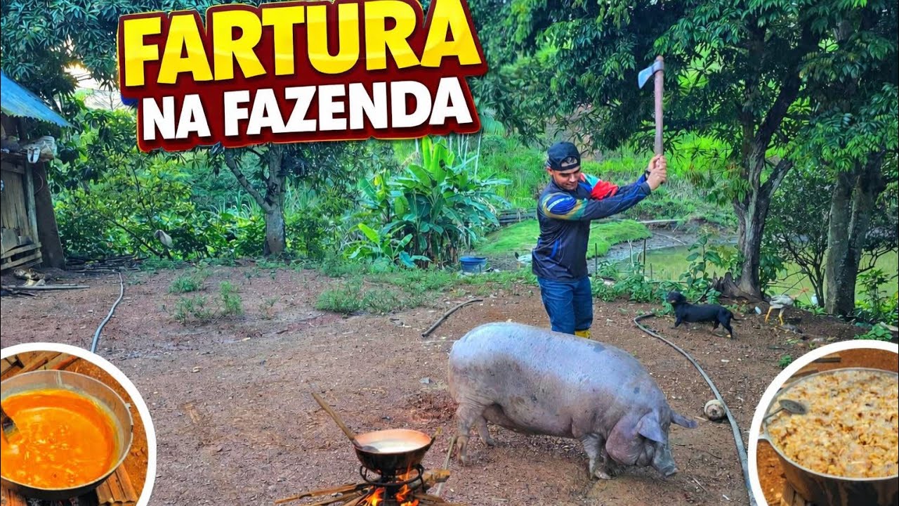 Mantendo os bons costumes de antigamente, vivendo uma vida Raiz mais com muita fartura.