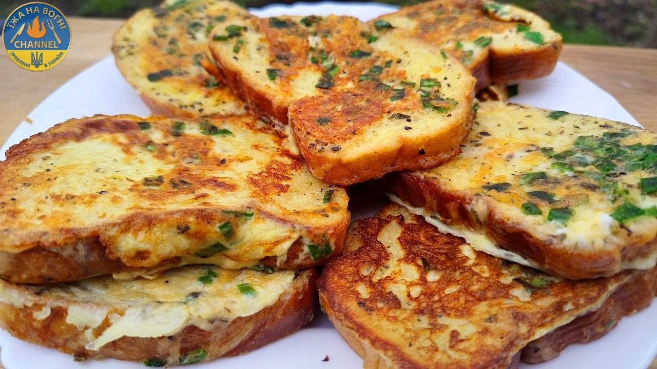 Берём ЧЕРСТВЫЙ ХЛЕБ и превращаем в НЕВЕРОЯТНУЮ ВКУСНЯТИНУ за 5 минут!