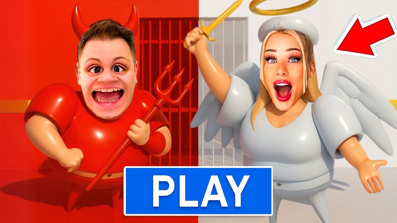 TEUFEL gegen ENGEL GEFÄNGNIS 😳 (Roblox)