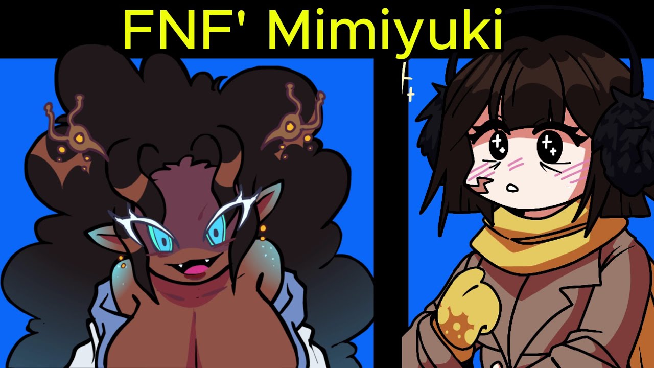 Friday Night Funkin'  vs Yukiko y Minato-FNF:Mimiyuki
