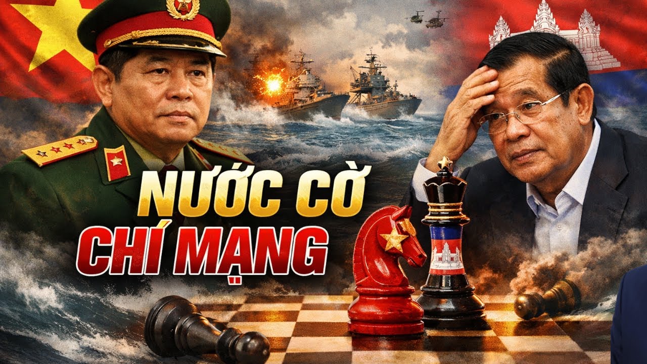 VỊNH THÁI LAN DẬY SÓNG NƯỚC CỜ CỦA VIỆT NAM KHIẾN CAMPUCHIA LÚNG TÚNG, CÁN CÂN KHU VỰC ĐỔI CHIỀU