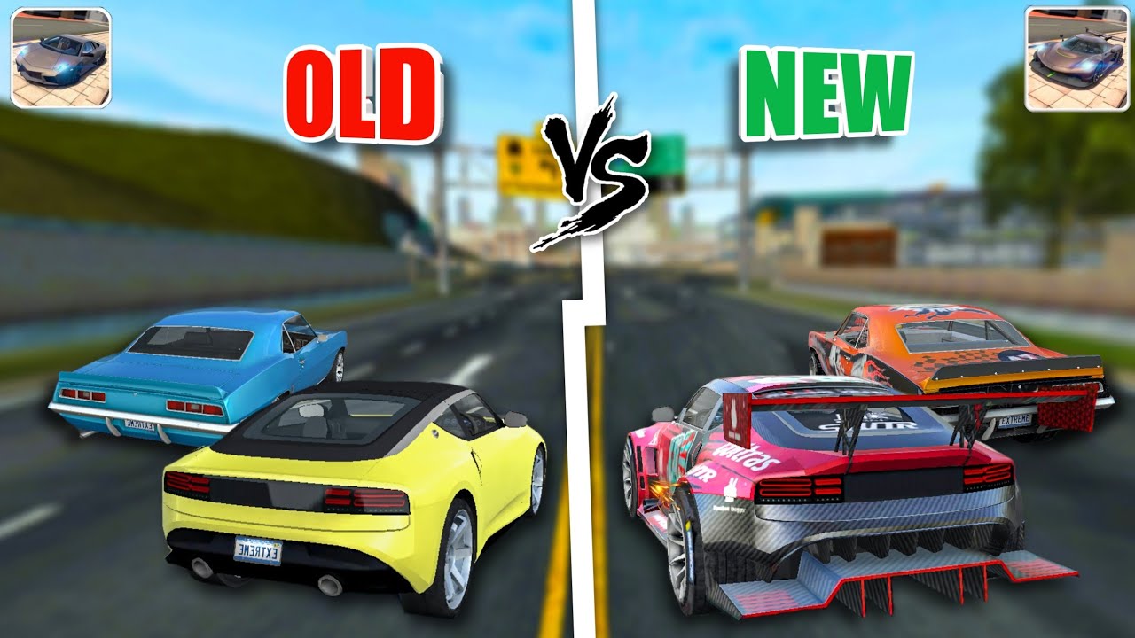 OLD CARS VS NEW CARS || Extreme Car Driving Simulator! 🤯