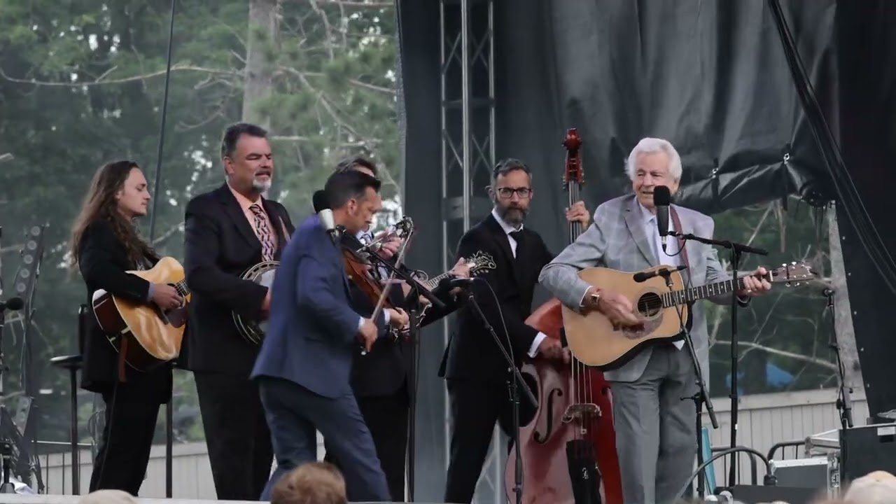 The Del McCoury Band - 1952 Vincent Black Lightning @ Blue Ox Music Festival 2024