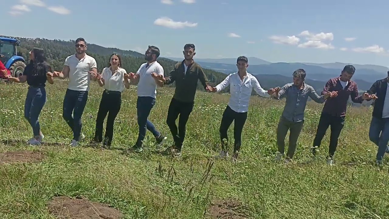 Erzurum/ŞENKAYA / Atyolu yaylası #aysel ❤️Emrah# düğünü 