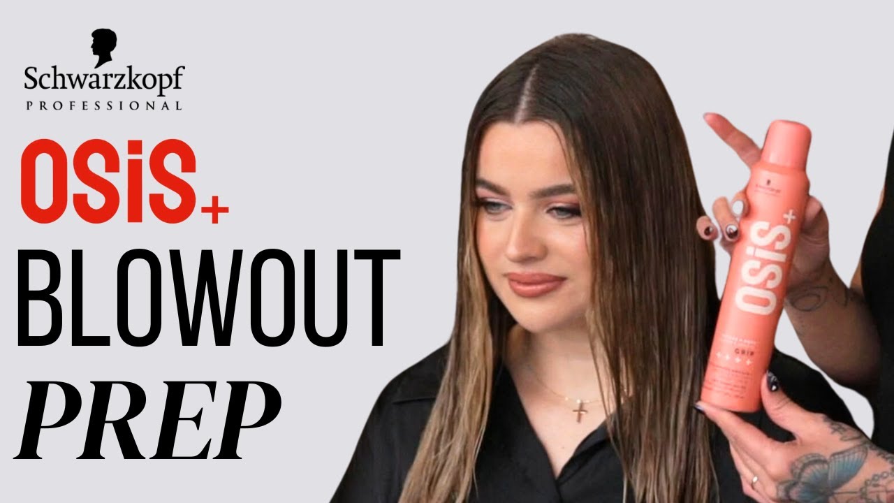 Blowout Prep! Tousled Faux Tutorial Pt. 1 | Schwarzkopf Professional Hairstyling Tutorials