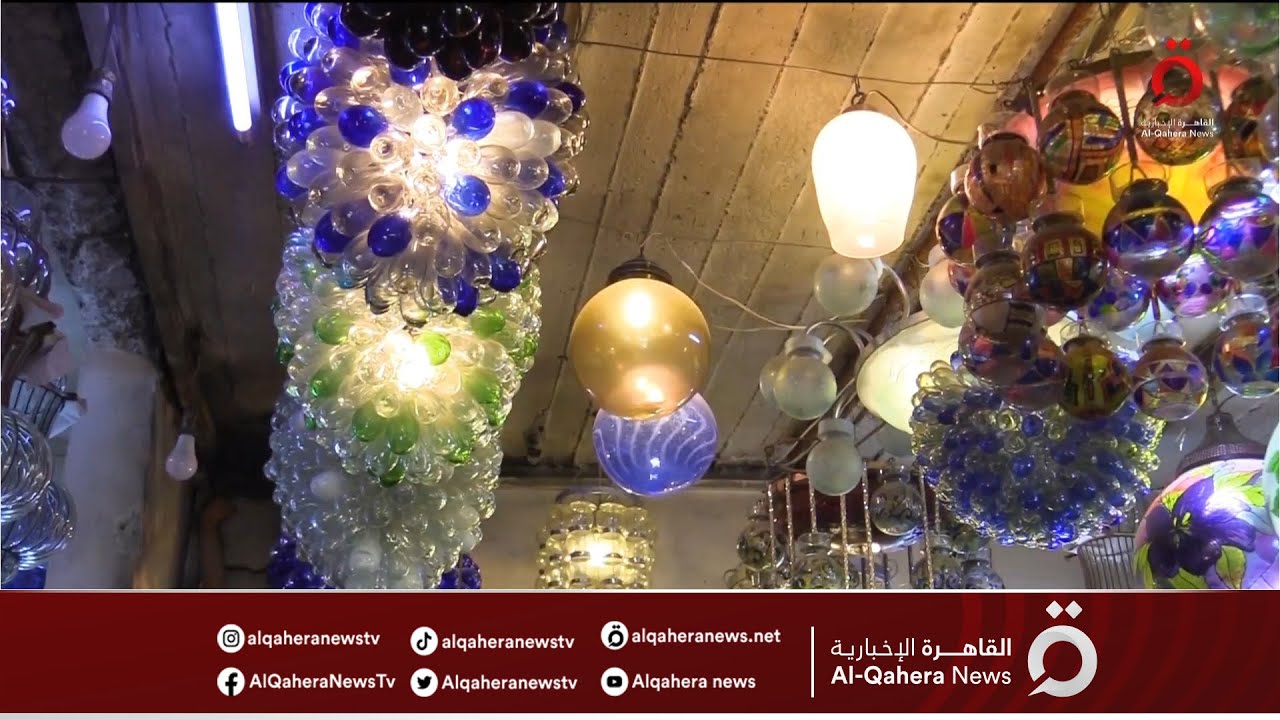 صناعة الزجاج اليدوية  في دمشق تتأثر بالأزمة السورية