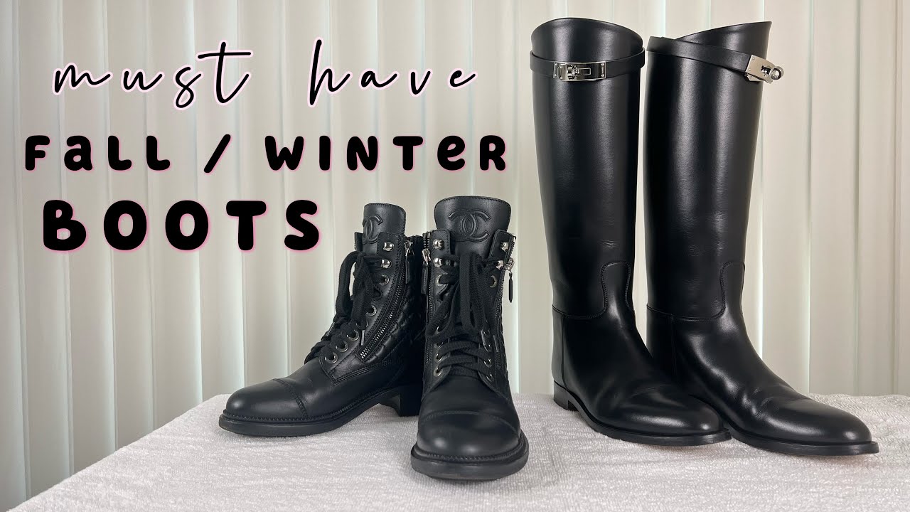 MUST HAVE FALL/WINTER BOOTS l Chanel & Hermes