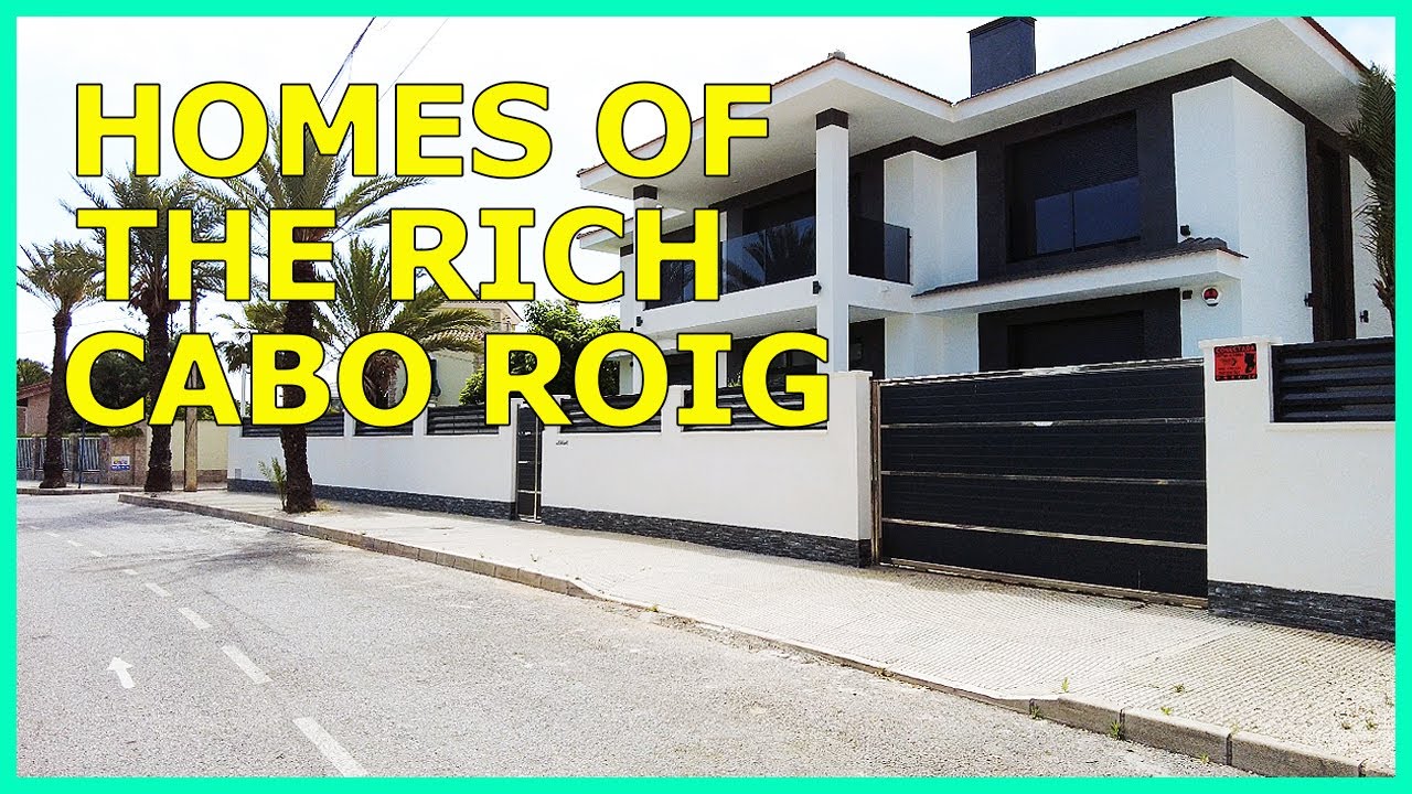 Cabo Roig 2022 - Homes Of The Rich | Costa Blanca Walking Tour| Spain