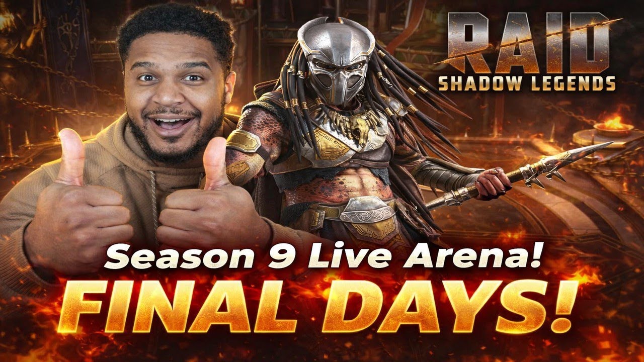 FINAL DAYS OF SEASON 9 LIVE ARENA! Raid: Shadow Legends