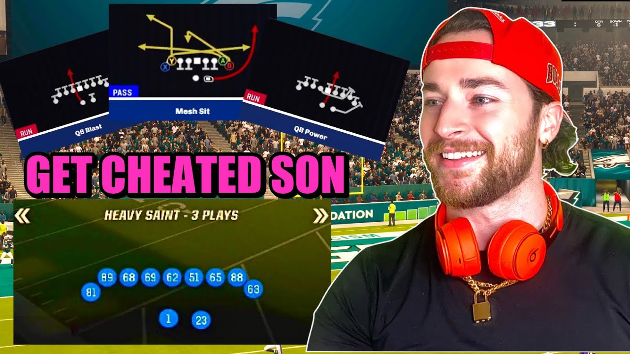 GLITCHY 3 PLAY SCHEME! I had a GAME WINNING DRIVE! | Master free form passing | Madden 24