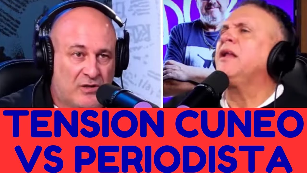 Cuneo a los sillazos con un periodista que lo critica - #santiagocuneo #cuneo Santiago Cúneo