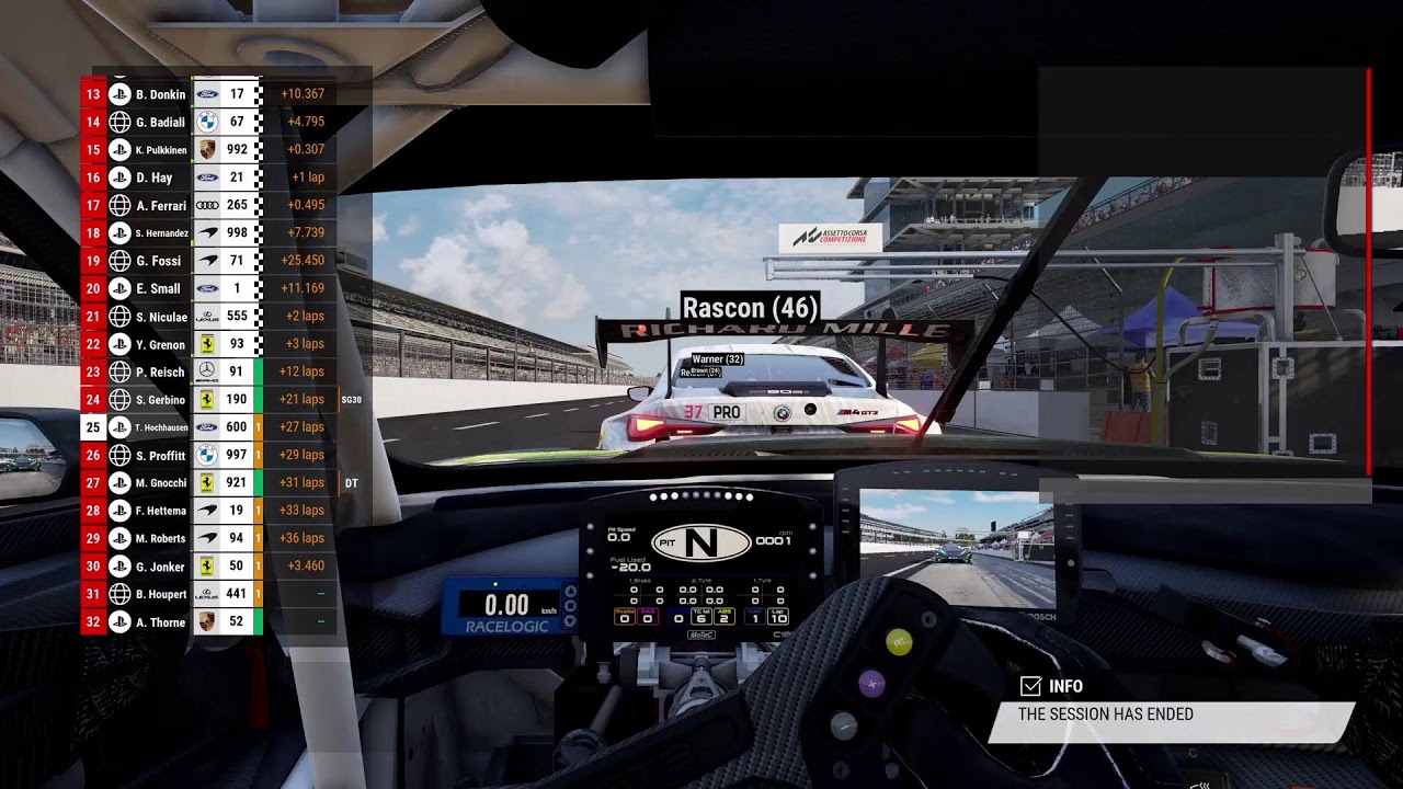 Sim Racing club - Thursday night championship S6 RD 3