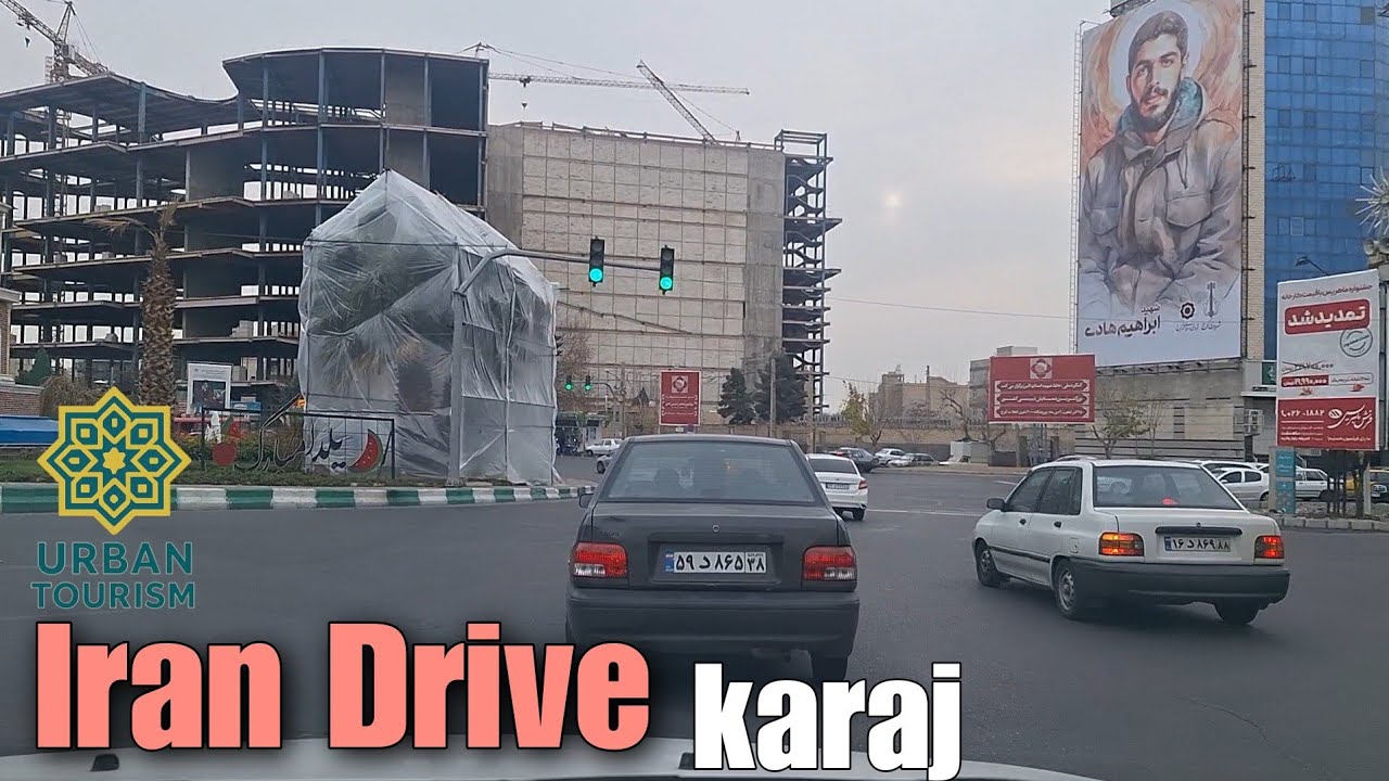 Driving Through Karaj in Daylight | Urban Iran Beyond Tehran