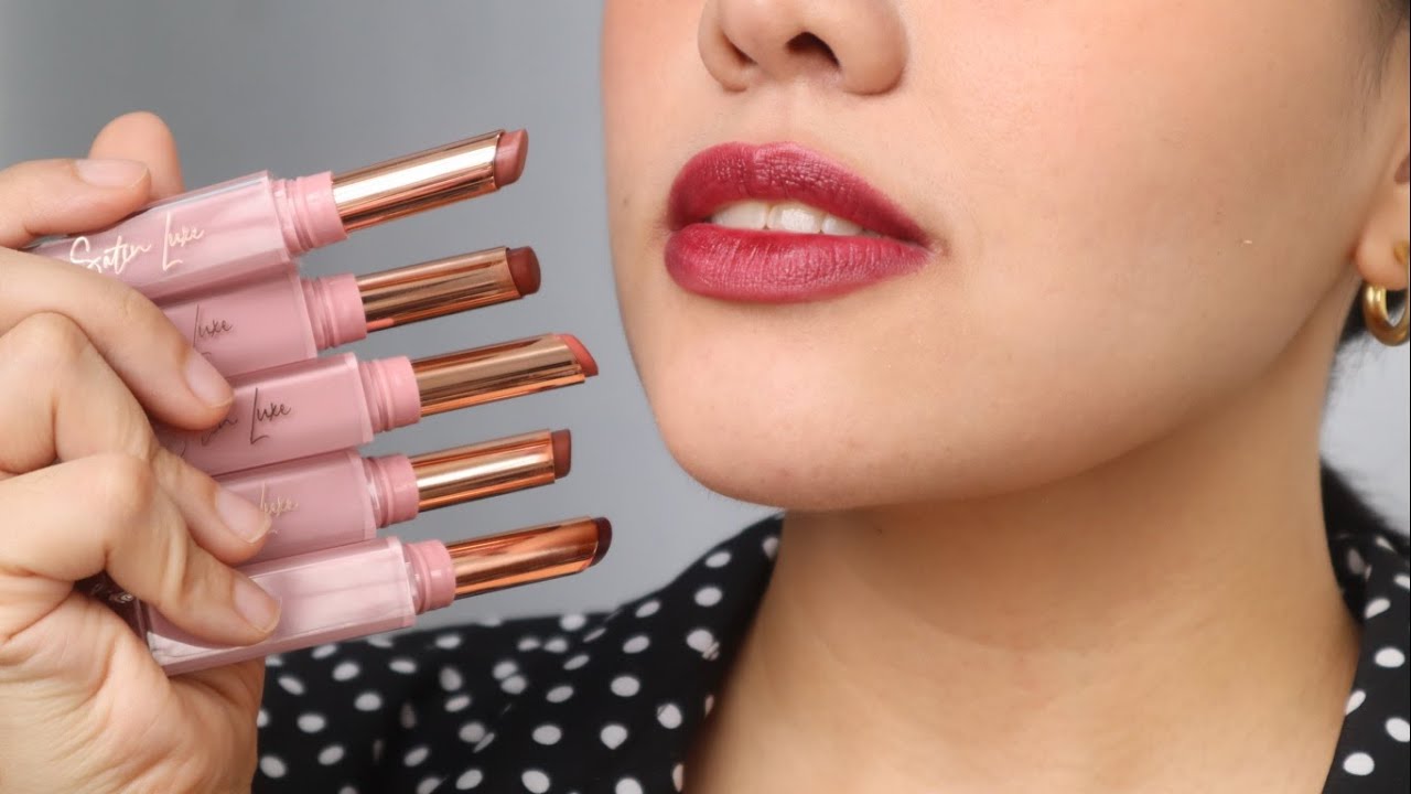 NEW! DETAIL COSMETICS SATIN LUXE BUTTER TINTS! | Miss Bea