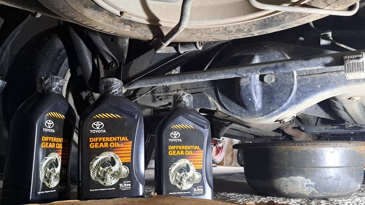 PAANO MAGPALIT NG DIFFERENTIAL GEAR OIL SA TOYOTA AVANZA | API GL 5 SAE 85W-90 |