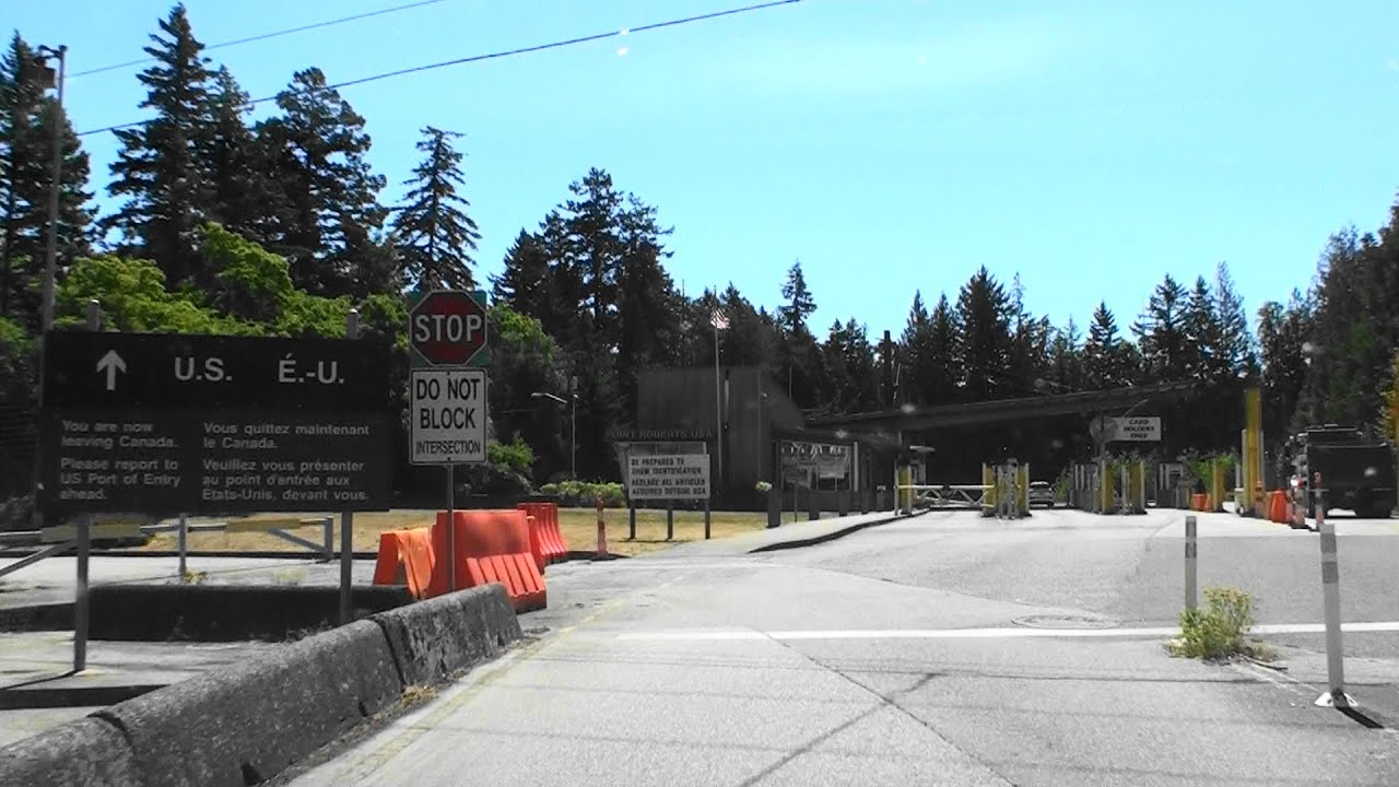 WELCOME TO/DRIVING IN POINT ROBERTS, WA, USA!