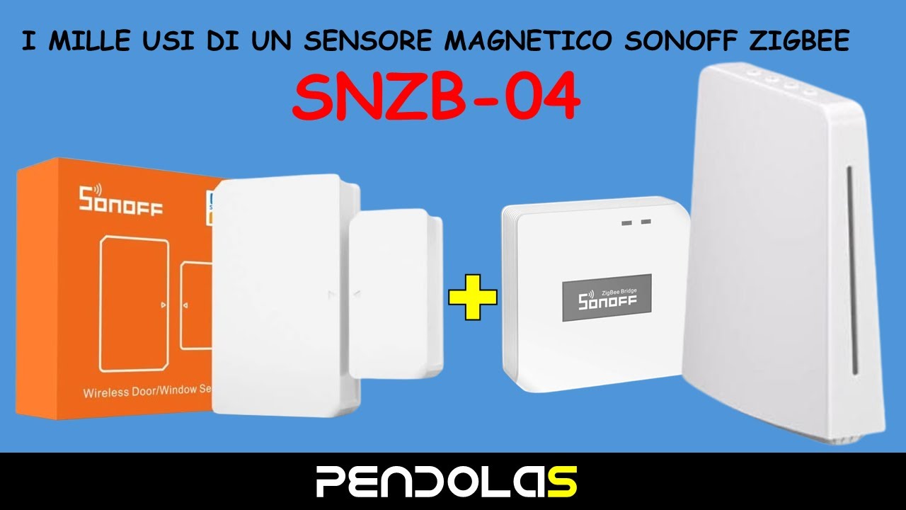IL SENSORE SONOFF SNZB-04 MULTIFUNZIONE