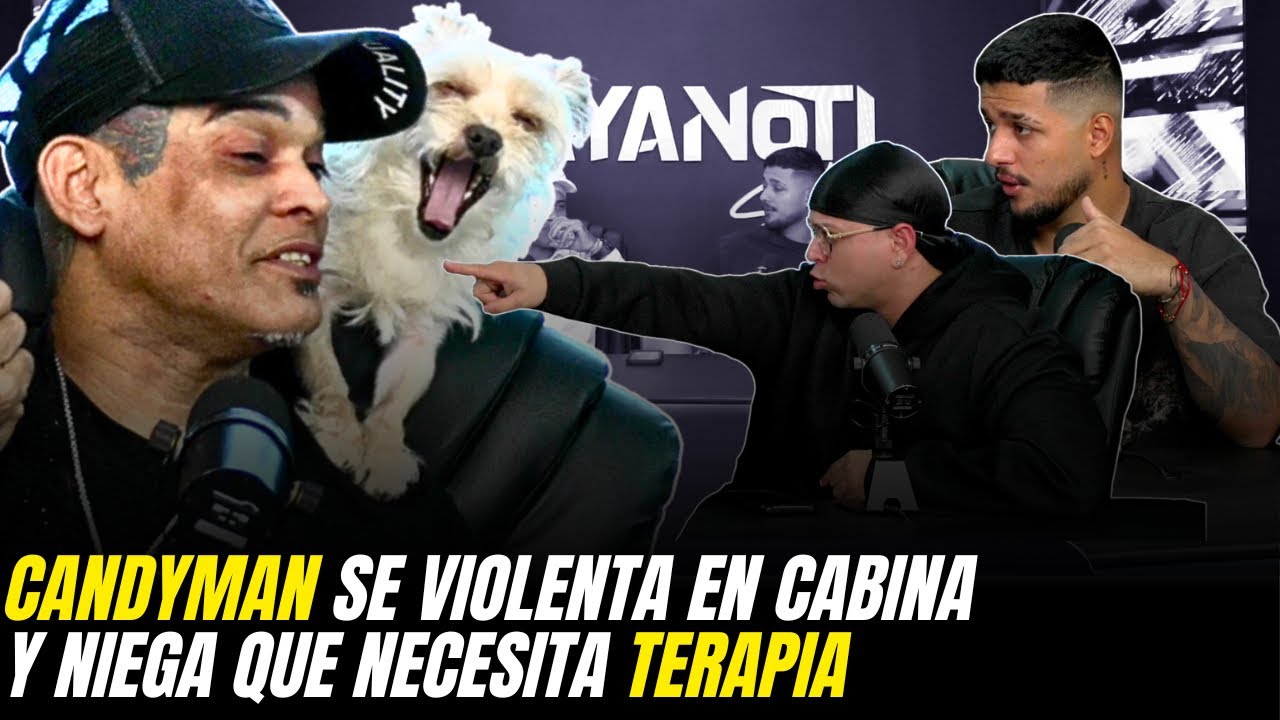 CADYMAN SE VIOLENTA Y DESCARGA SU IRA INCONTROLADA CONTRA LOS COLEGAS DEL GENERO