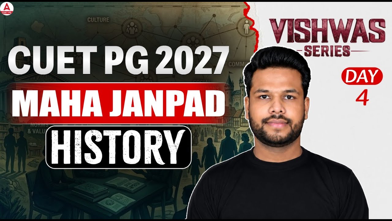 CUET PG 2027 History | Maha Janpad | Adda247 CUET PG Prep