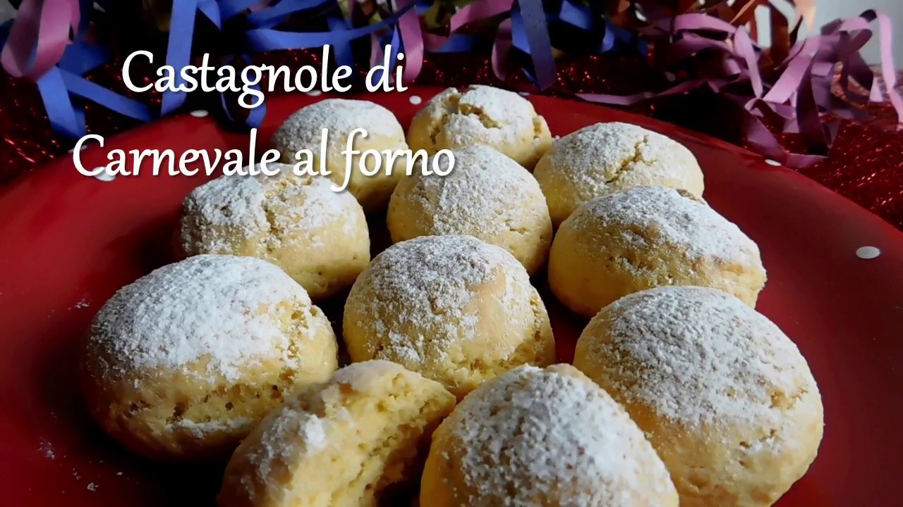 Castagnole di carnevale al forno