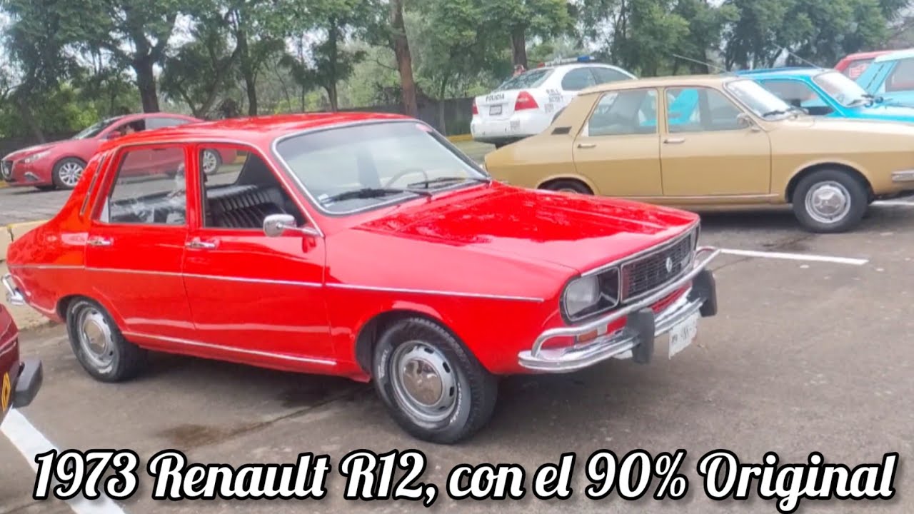 1973 Renault R12, Excelente Restauración, FRERES Plaza Inbursa.