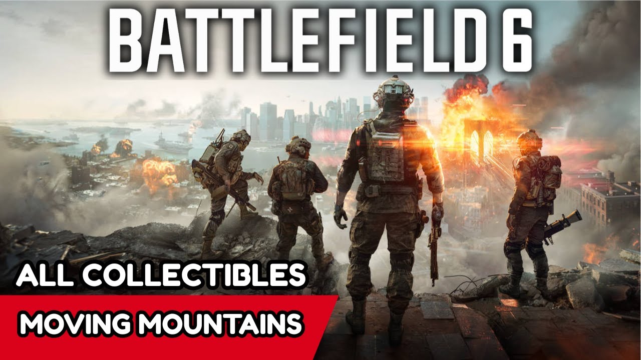 All Collectible Locations - "Moving Mountains" - Battlefield 6