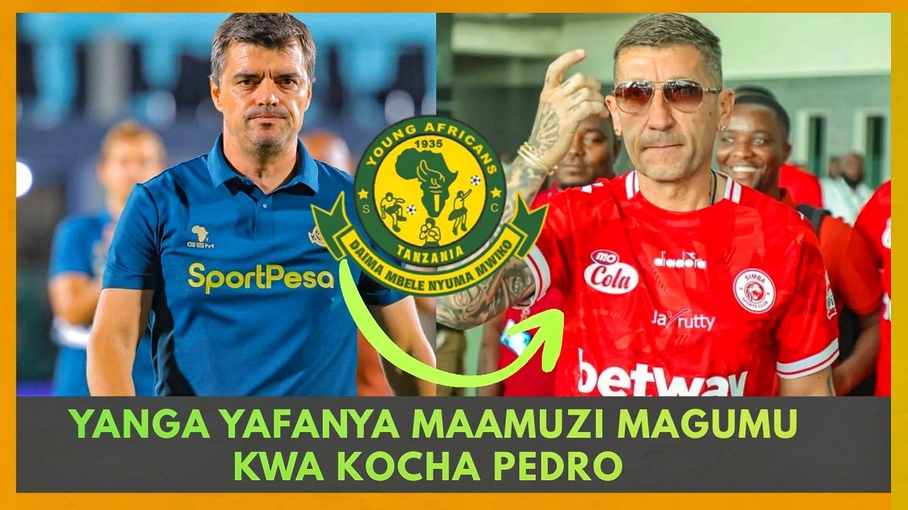 YANGA YARUDI TENA MEZANI KUJADILI MKATABA WA KOCHA PEDRO