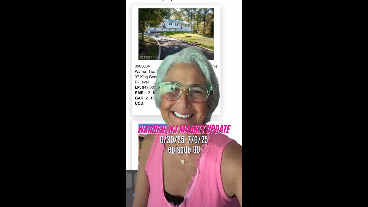 Episode 80 - June 30-July 6, 2025 - Special Edition of THIS IS WARREN, NJ REAL ESTATE