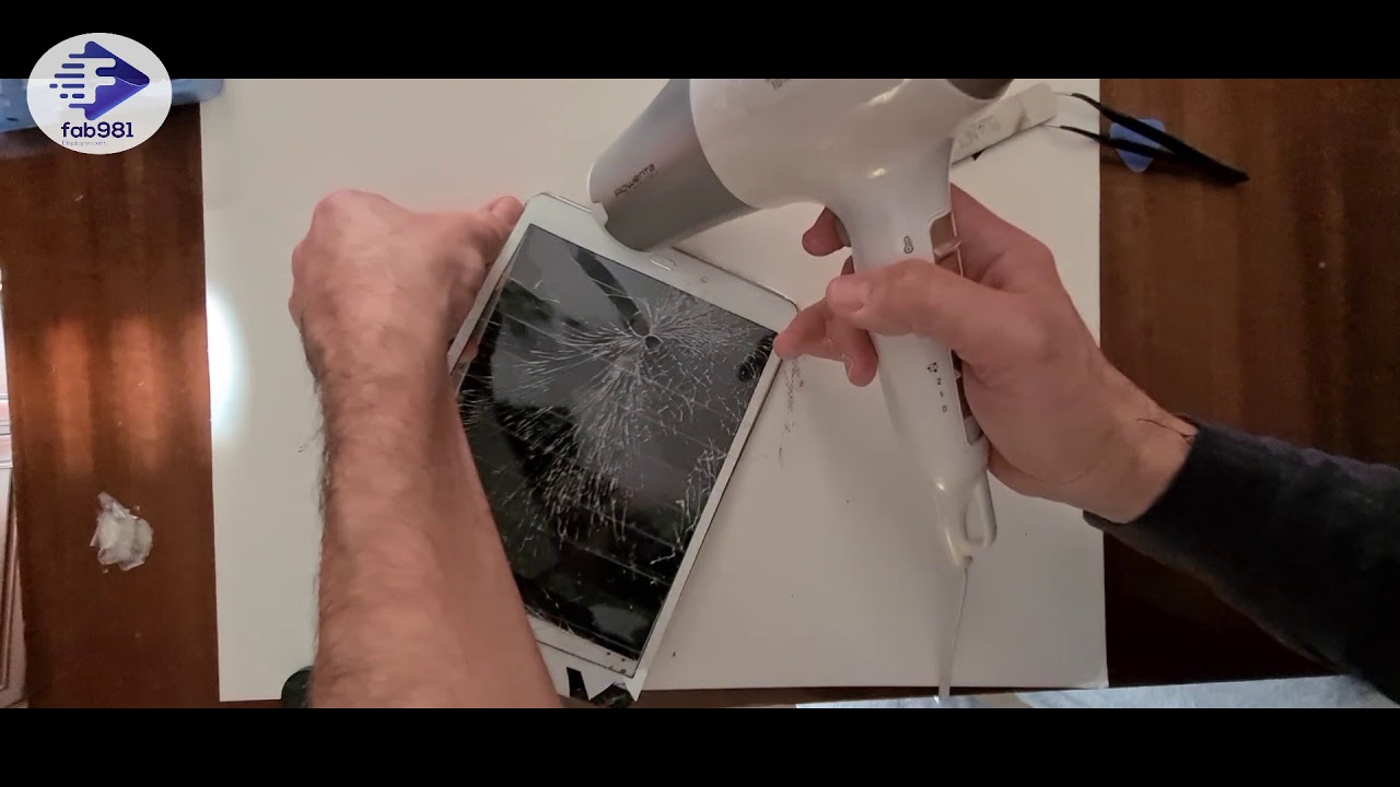 Touch screen Samsung T555 T550 - Sostituzione Vetro touch Samsung Tab A T555