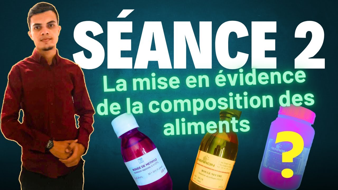 La mise en évidence de la composition des aliments الآن أنت من سيجري التجربة ! تحضير المختبرات المدر