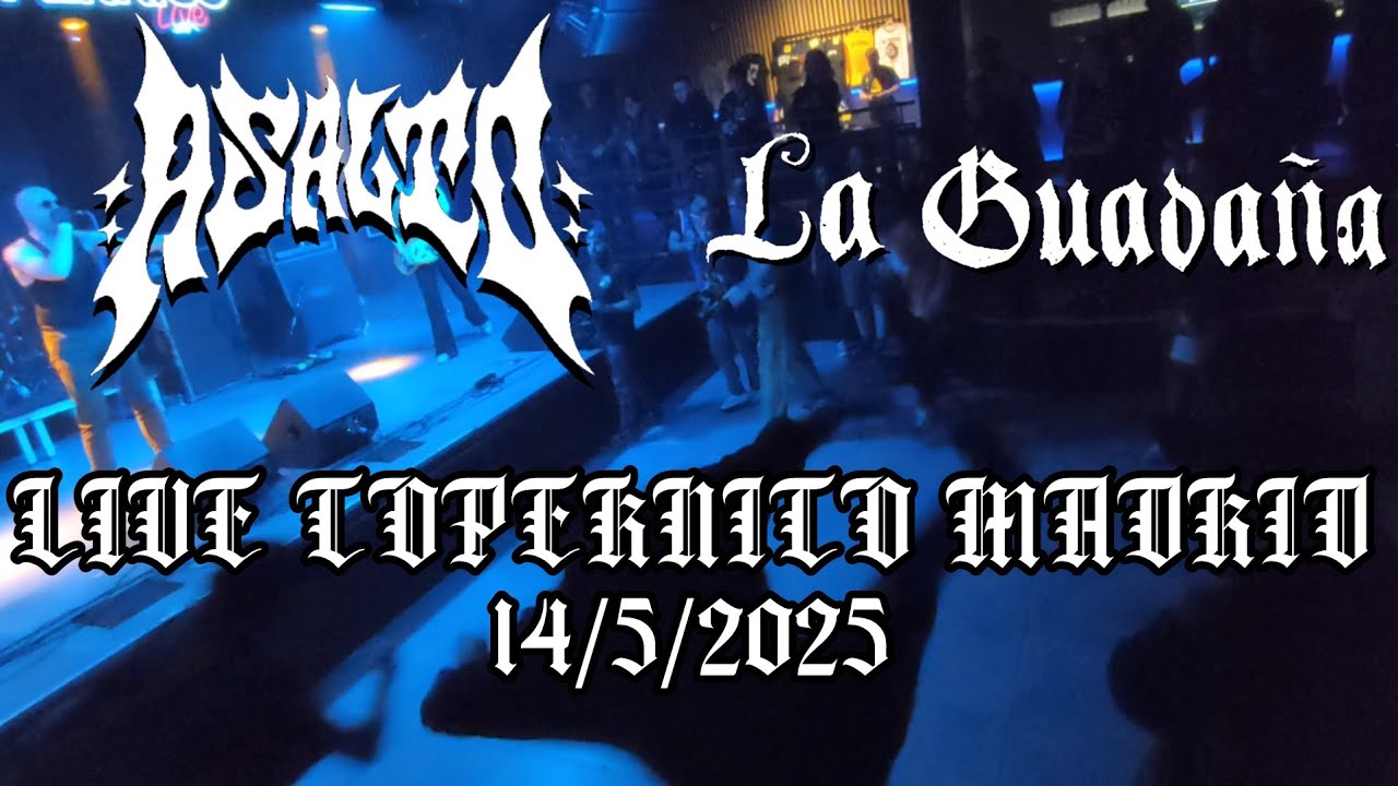 La Guadaña - Asalto [Live copernico Madrid, Spain 14/5/2025] [Mosh Pit Cam]