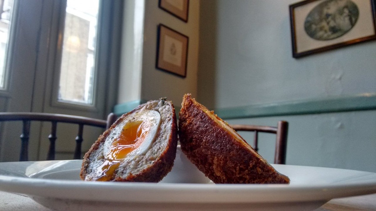 Haggis & panko crumb Scotch egg voted best in UK