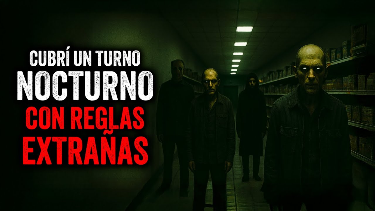 CUBRÍ UN TURNO NOCTURNO CON REGLAS EXTRAÑAS / Creepypasta