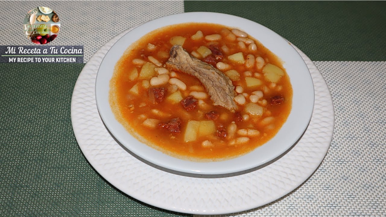 White beans with chorizo ​​and pork ribs | Homemade recipe