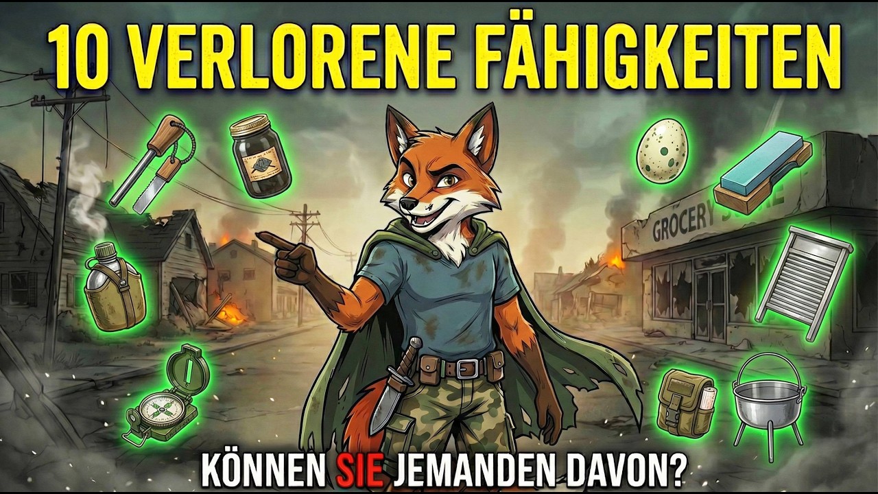 Diese 10 vergessenen Fähigkeiten retten dich im Notstand sofort vor dem sicheren Ende