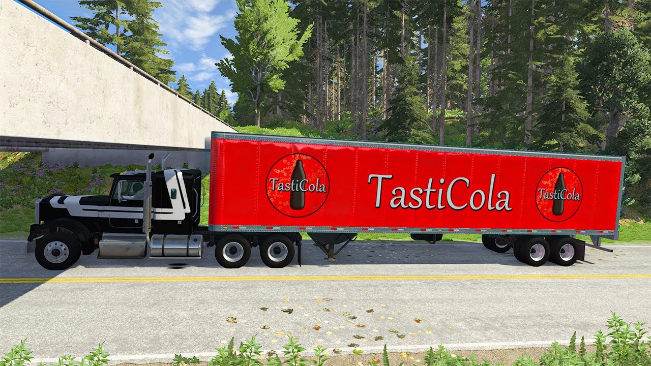 Tasti Cola Delivery Fails #6 - BeamNG DRIVE | SmashChan