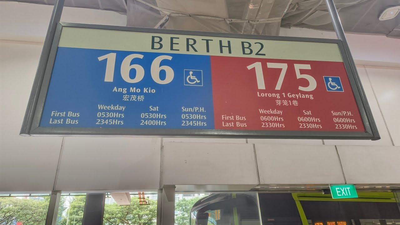 SG♥️BUS | Service 166 Clementi To Ang Mo Kio Bus Interchange 