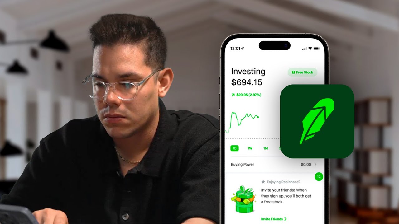 Dinero F&Aacute;CIL: Tutorial de Robinhood para PRINCIPIANTES