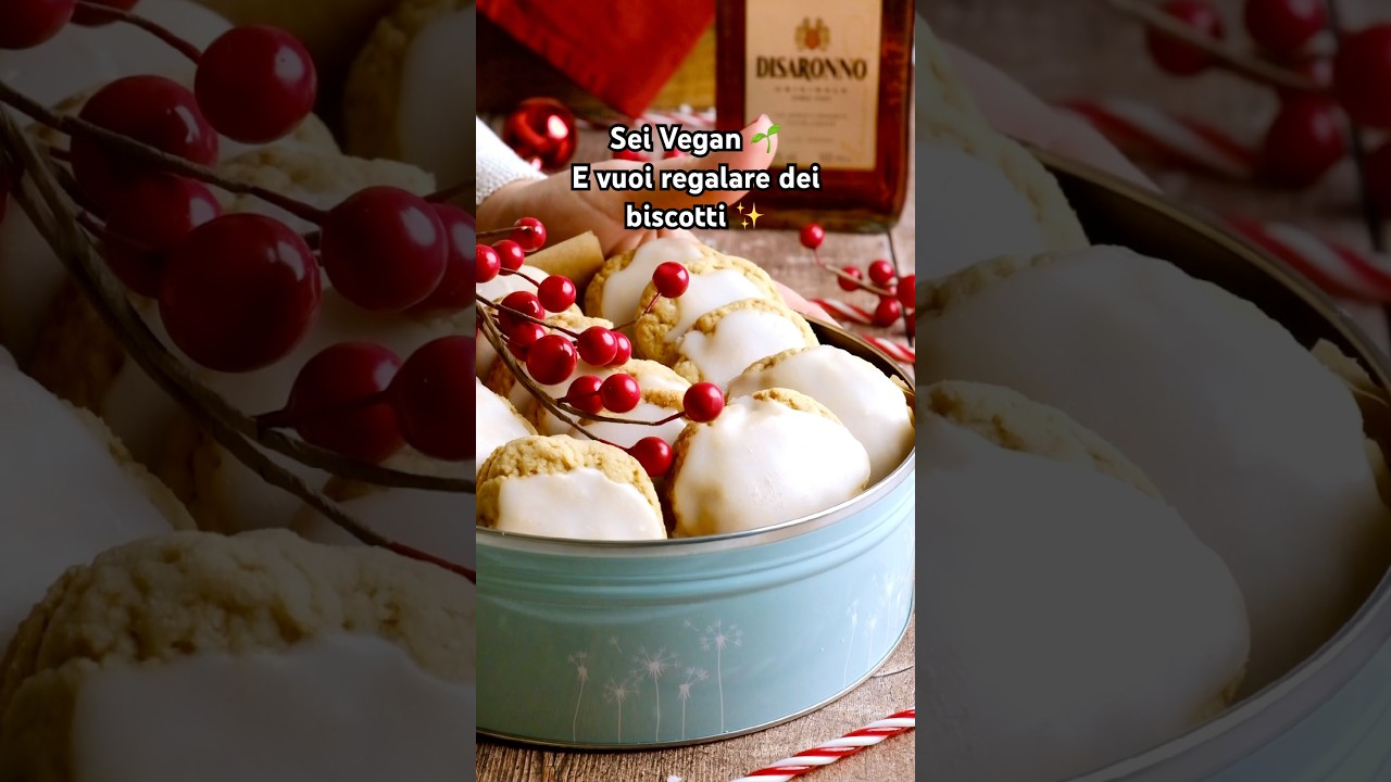 Biscotti Vegani da Regalare✨🎁 
