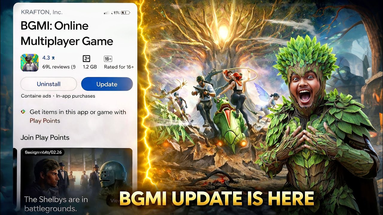🔴 LIVE BGMI 4.2 Update Is HERE 🔥New Prime Mode, Primewood Genesis Version Available Now