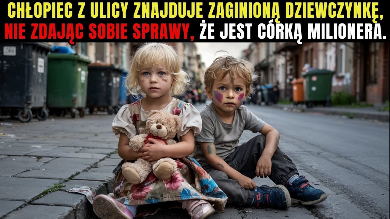 Chłopiec z ulicy znajduje zaginioną dziewczynkę, nie zdając sobie sprawy, że jest córką milionera