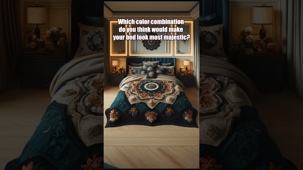 Bedroom Bliss: 5 Luxurious Crochet Bedspread Patterns 