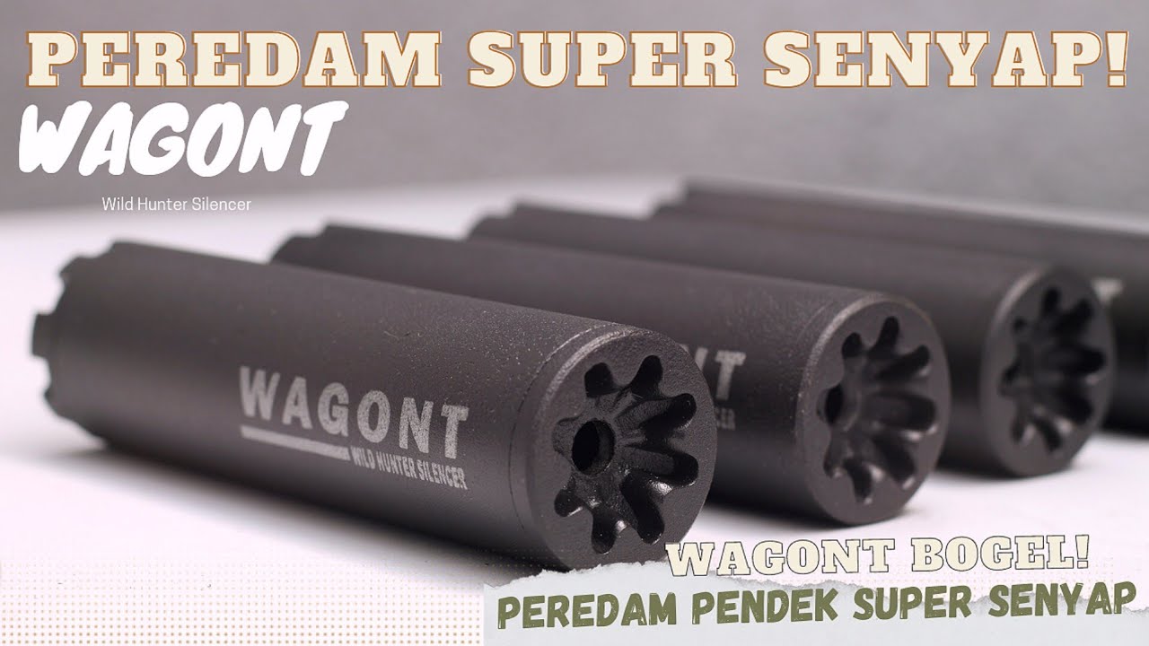 WILD HUNTER: PEREDAM PENDEK SUPER SENYAP‼️ WAGONT (Wild Hunter Silencer)