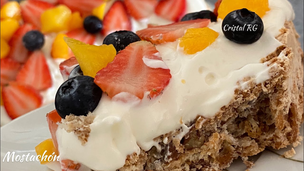Receta Mostachón delicioso postre