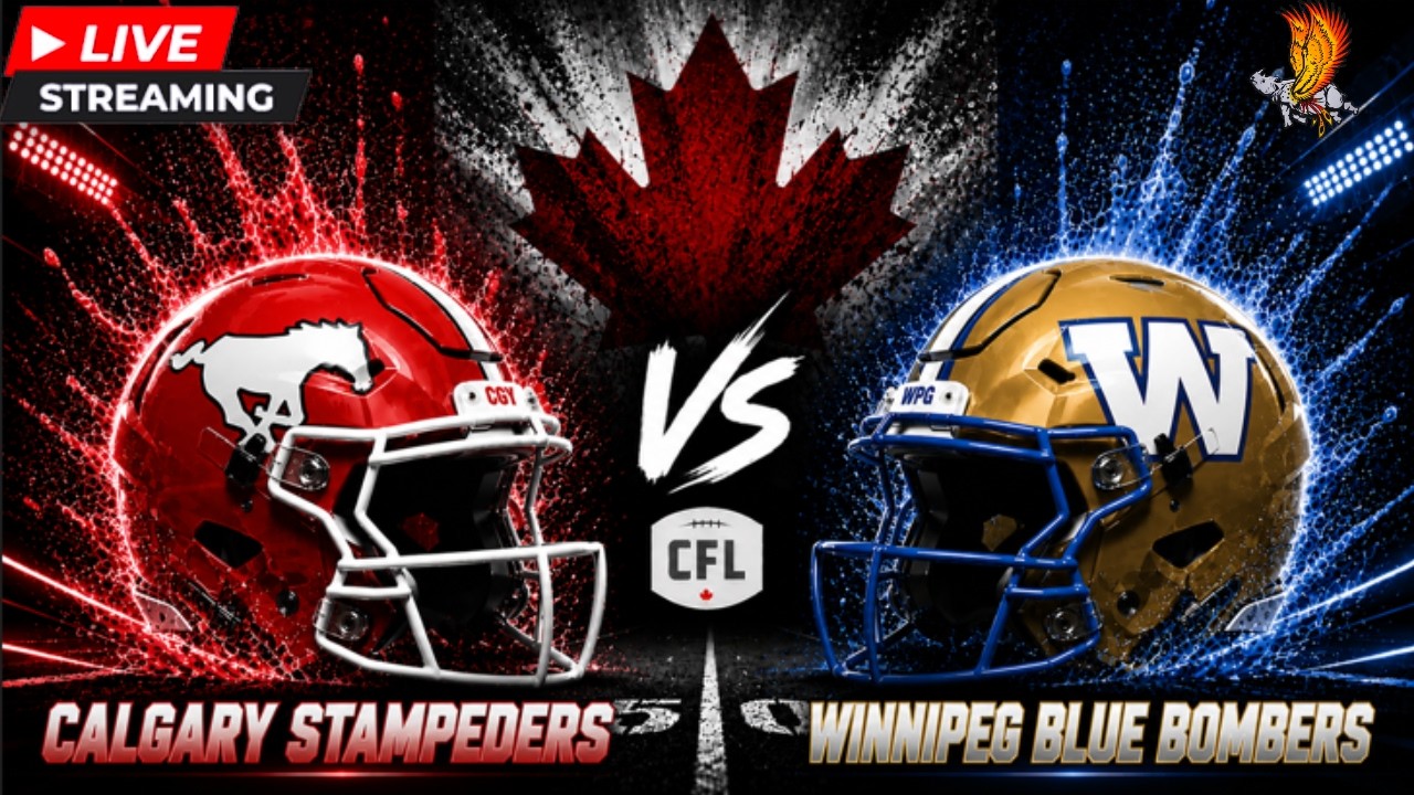 Calgary Stampeders vs Winnipeg Blue Bombers: CFL Week 8 Live Play by Play and Watch Party